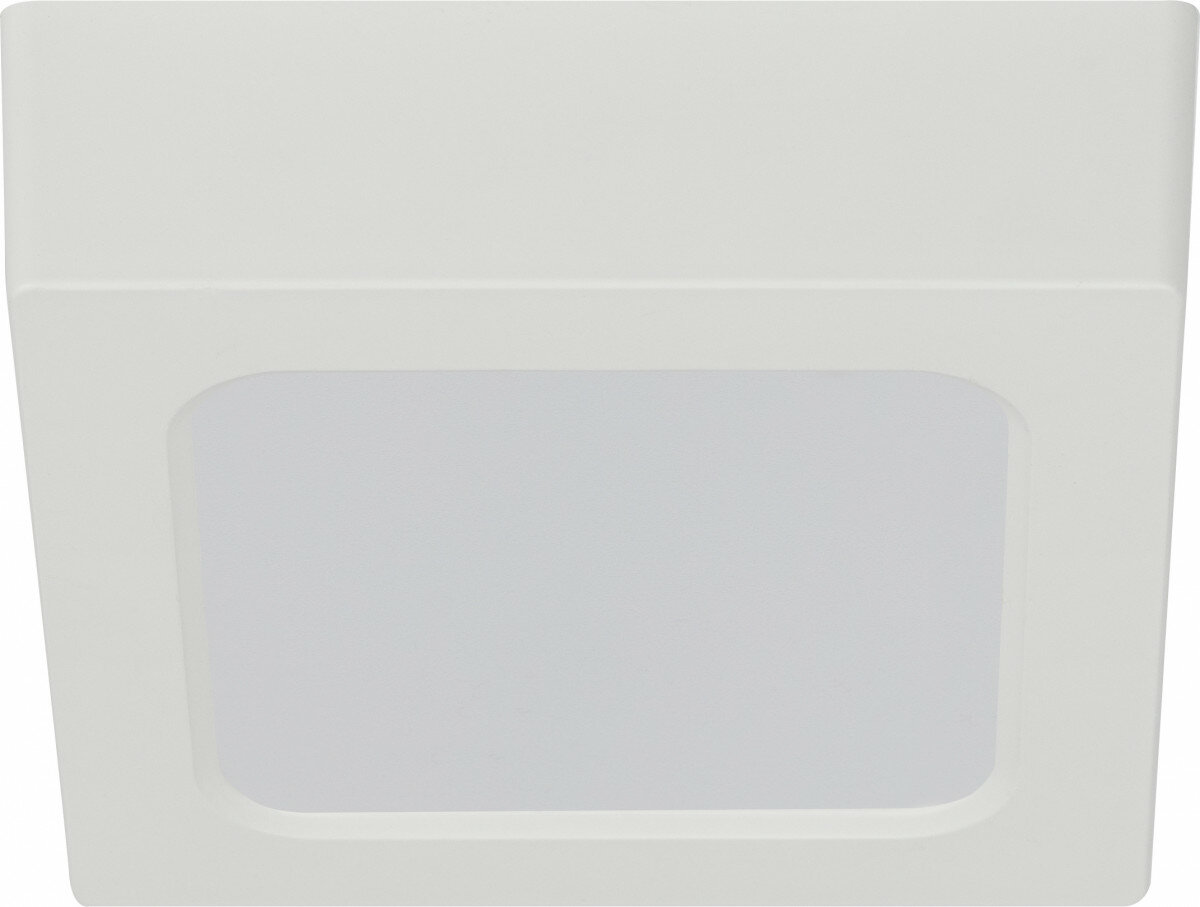 фото ЭРА Светильник светодиодный ЭРА LED 20-24-4K накладной квадратный 24Вт 4000К