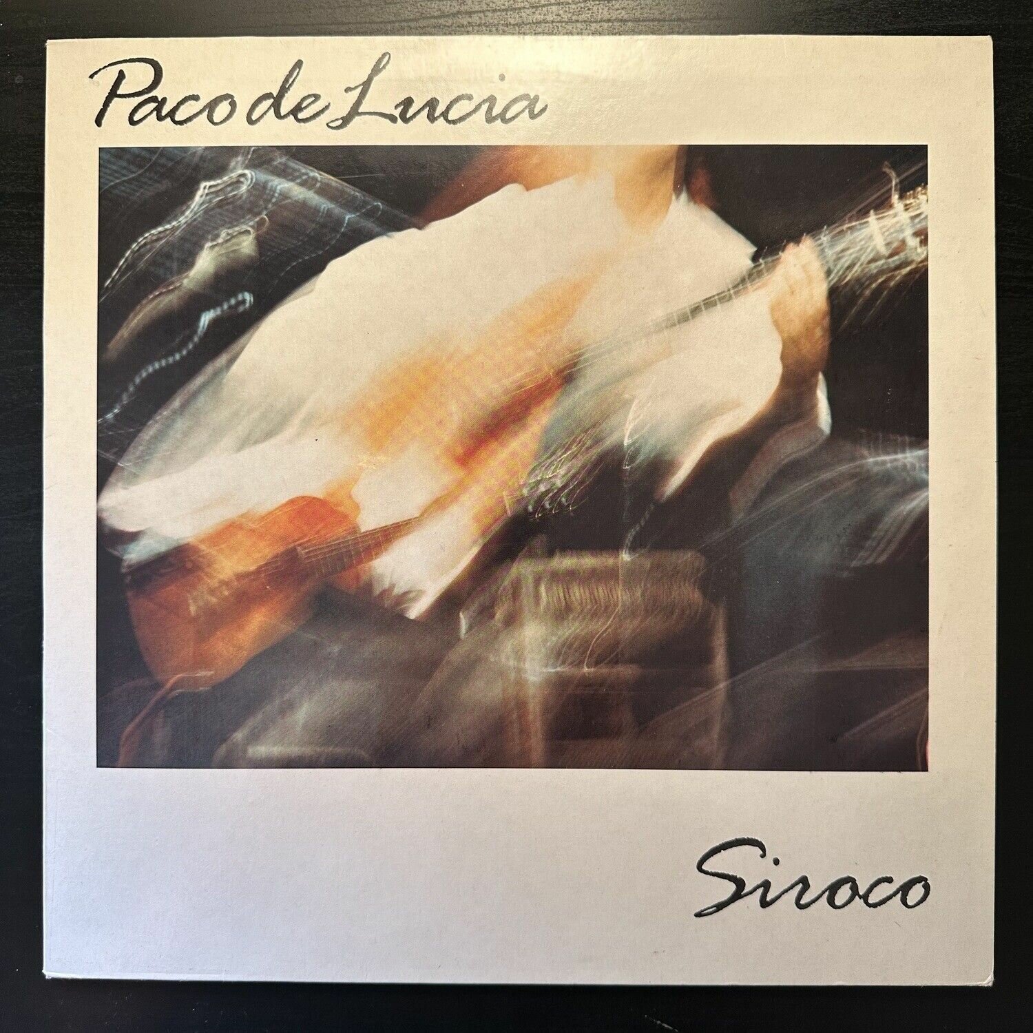 Виниловая пластинка Paco De Lucia Siroco (Голландия 1987г.)