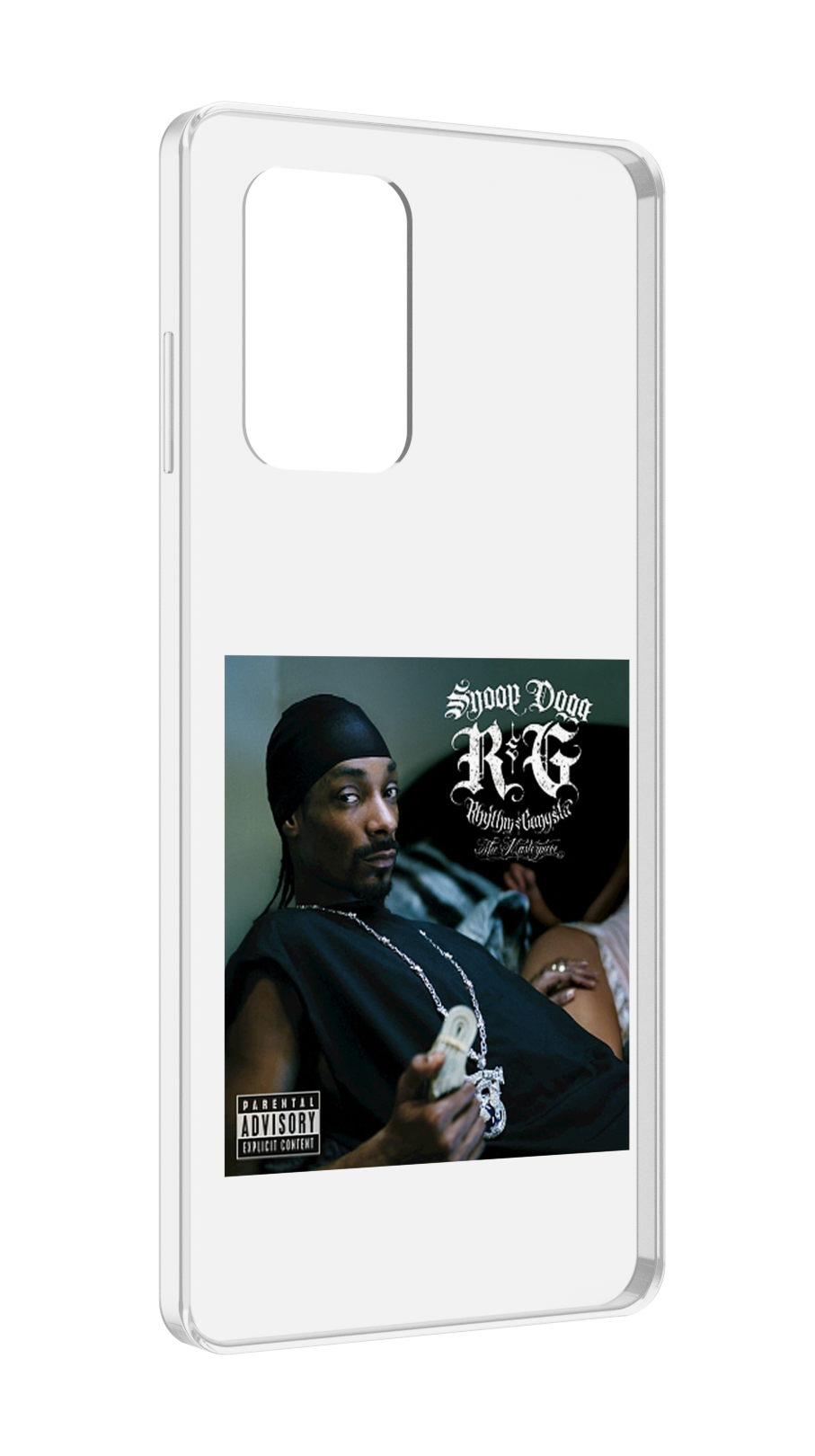 Чехол MyPads Snoop Dogg R&G (RHYTHM & GANGSTA) для ZTE Blade A72 / ZTE Blade V40 Vita задняя-панель-накладка-бампер