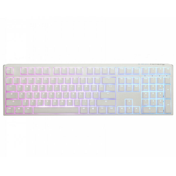 Клавиатура Ducky One 3 Fullsize RGB Pure White Cherry MX Black Switch (RU Layout)