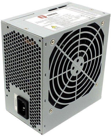 Блок питания QDION ATX 400W, 120mm, 3xSATA, 1xPCI-e, nonPFC