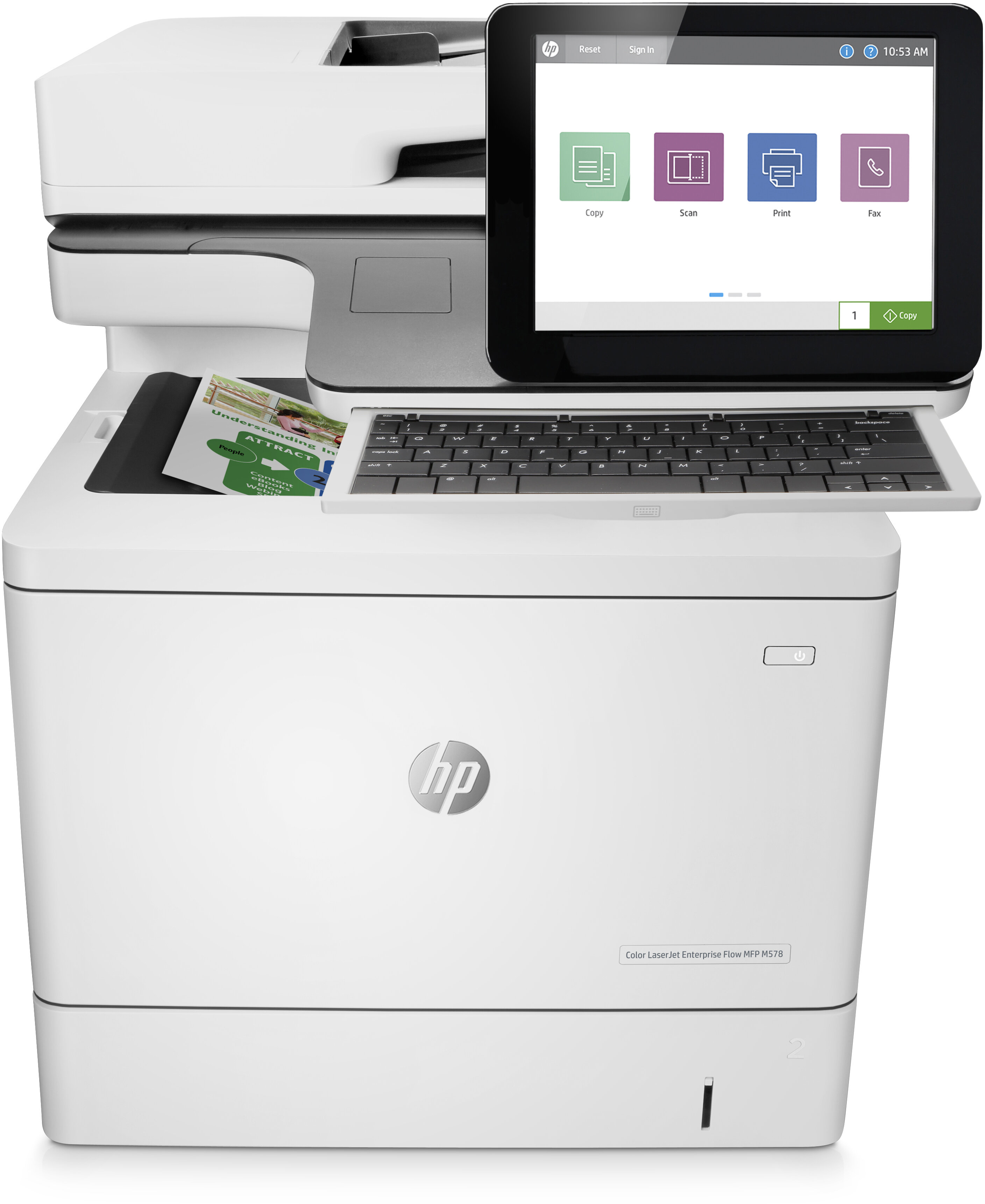 HP Лазерное МФУ/ HP Color LaserJet Enterprise MFP M578C