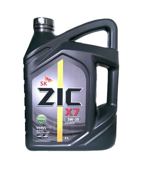 Синтетическое моторное масло ZIC X7 DIESEL 5W-30