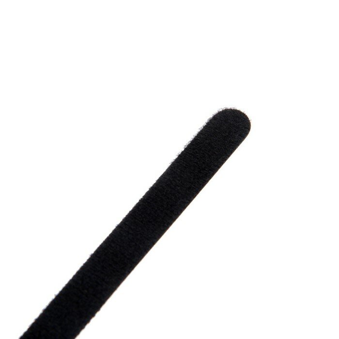Стяжки-липучки для проводов 150Х10Х1,5 мм тундра, цвет черный, 10 шт - фотография № 9