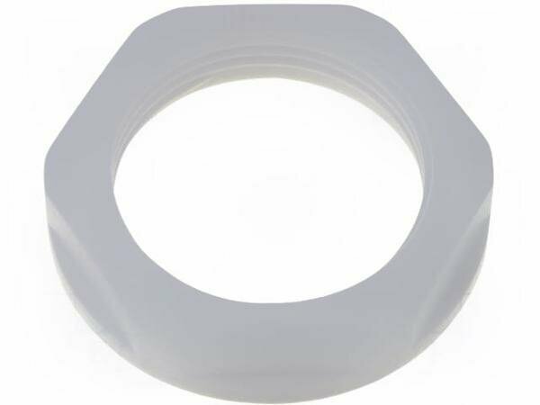 фото Гайка HELUKABEL 90715 Гайка, полиамид, серый, -40-100°C, Серия KMK-PA-MB, Верс с юбкой, 1шт