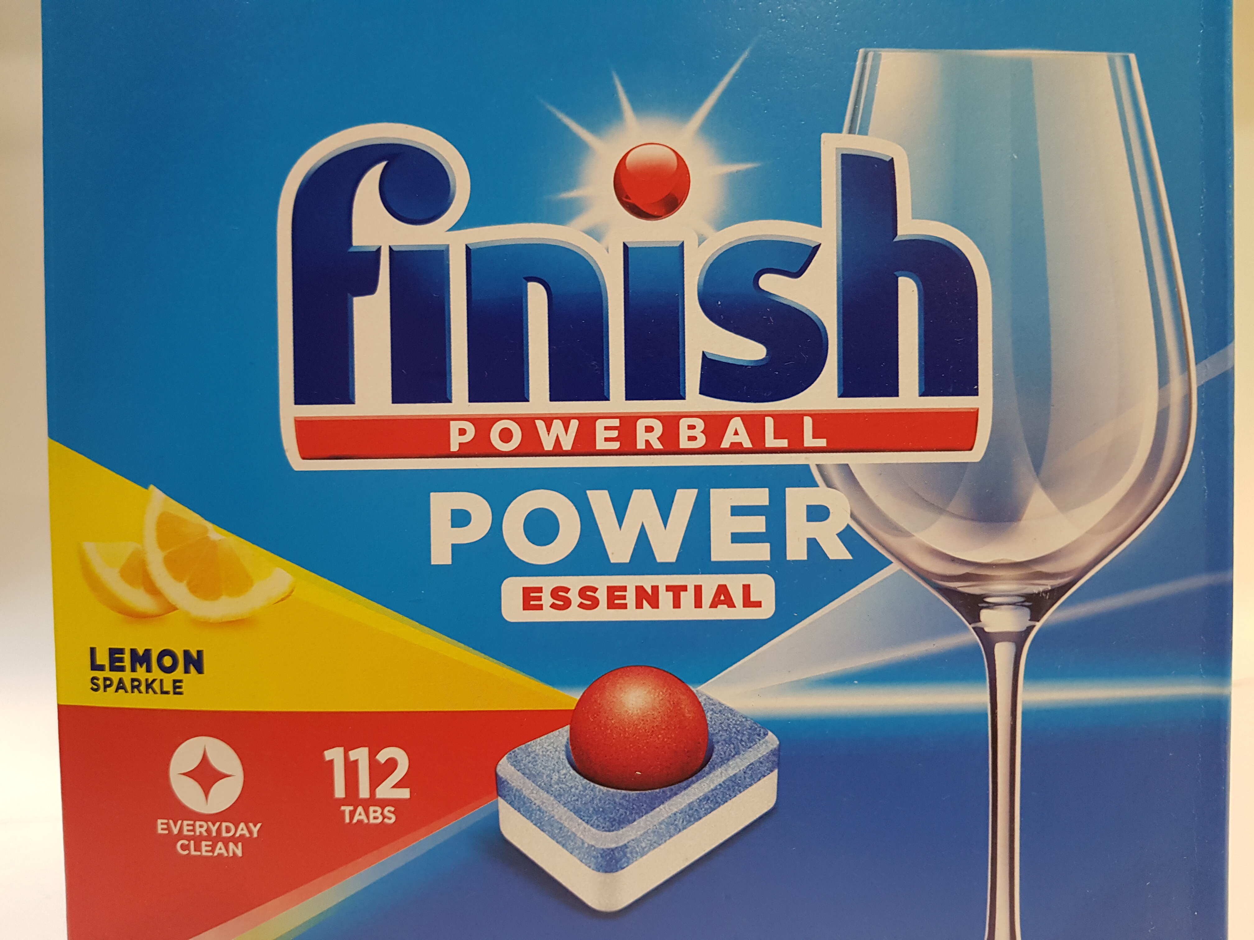 Таблетки для посудомоечной машины Finish Powerball Power Lemon, 112 шт - фотография № 13