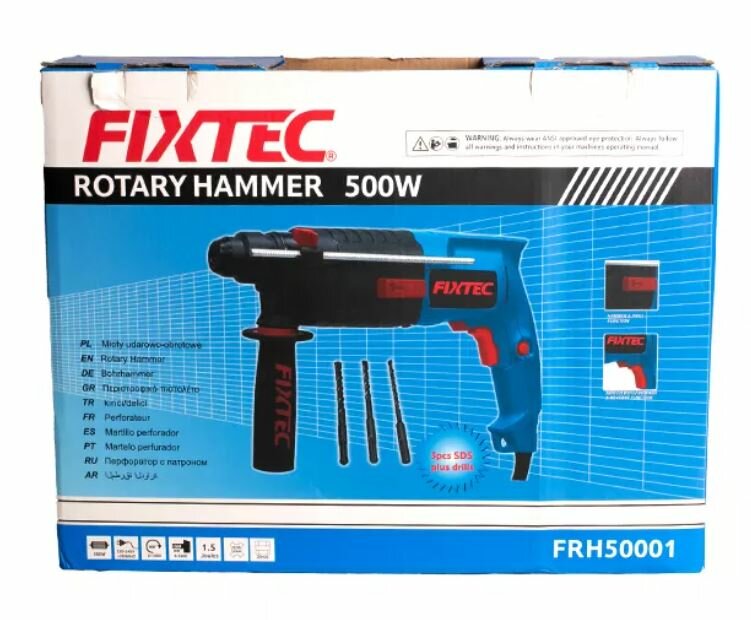 Перфоратор Fixtec FRH50001,500Вт - фотография № 6