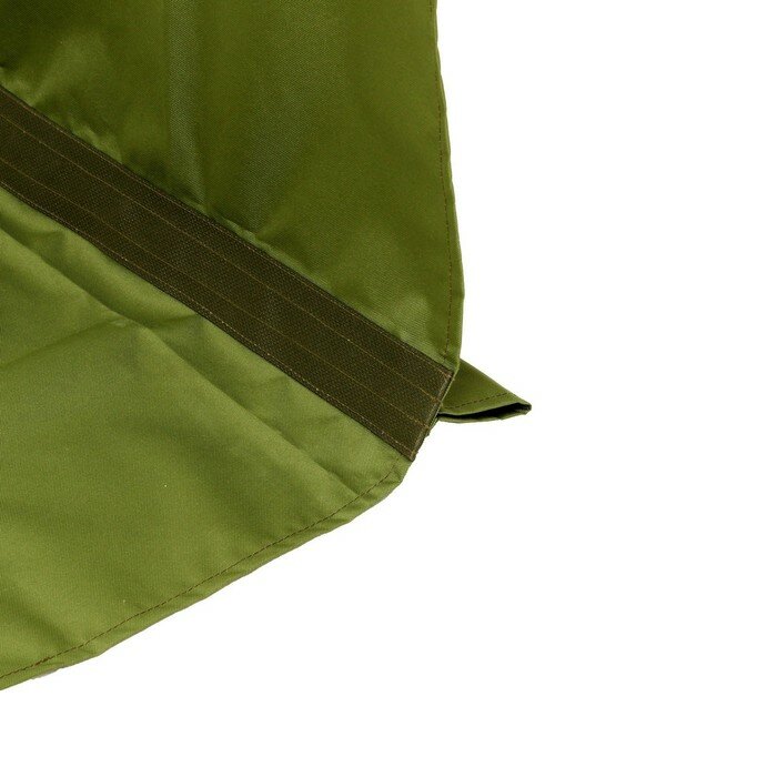 Усиленное тканевое сиденье для садовых качелей 120x50/44 см, оксфорд 600, олива — фото 3