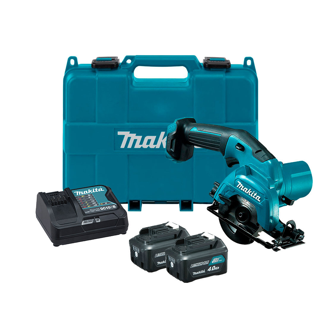 Makita HS301DSME Аккумуляторная циркулярная пила 108 V; 2x40 Ah аккум.