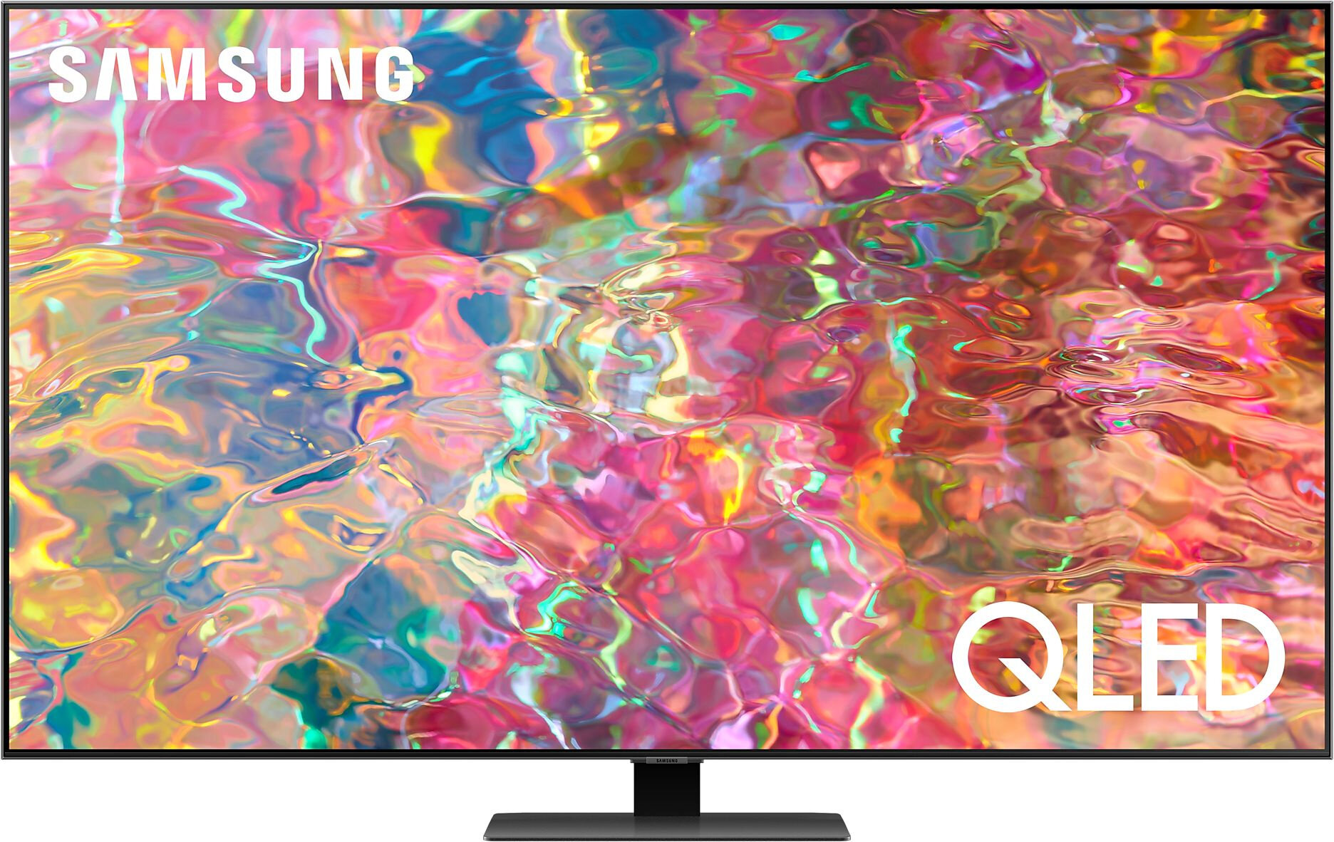 Samsung Телевизор QLED Samsung 65" QE65Q80BAUXCE Series 8 темно-серебристый 4K Ultra HD 120Hz DVB-T2 DVB-C DVB-S2 WiFi Smart TV (RUS)