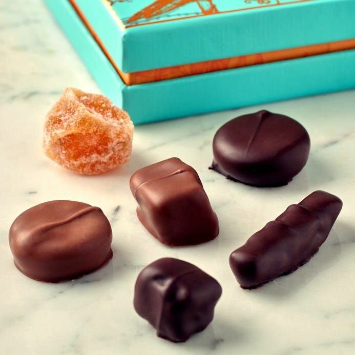 Набор шоколада Fortnum&Mason Chocolate Ginger Selection, 230г - фотография № 3