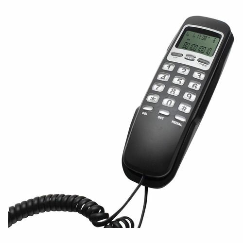 Проводной телефон Ritmix RT-010, черный