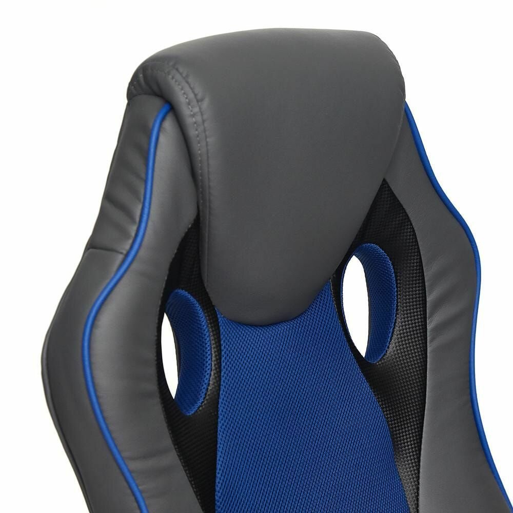 Игровое кресло Tetchair (Grey/Blue) - фото №10