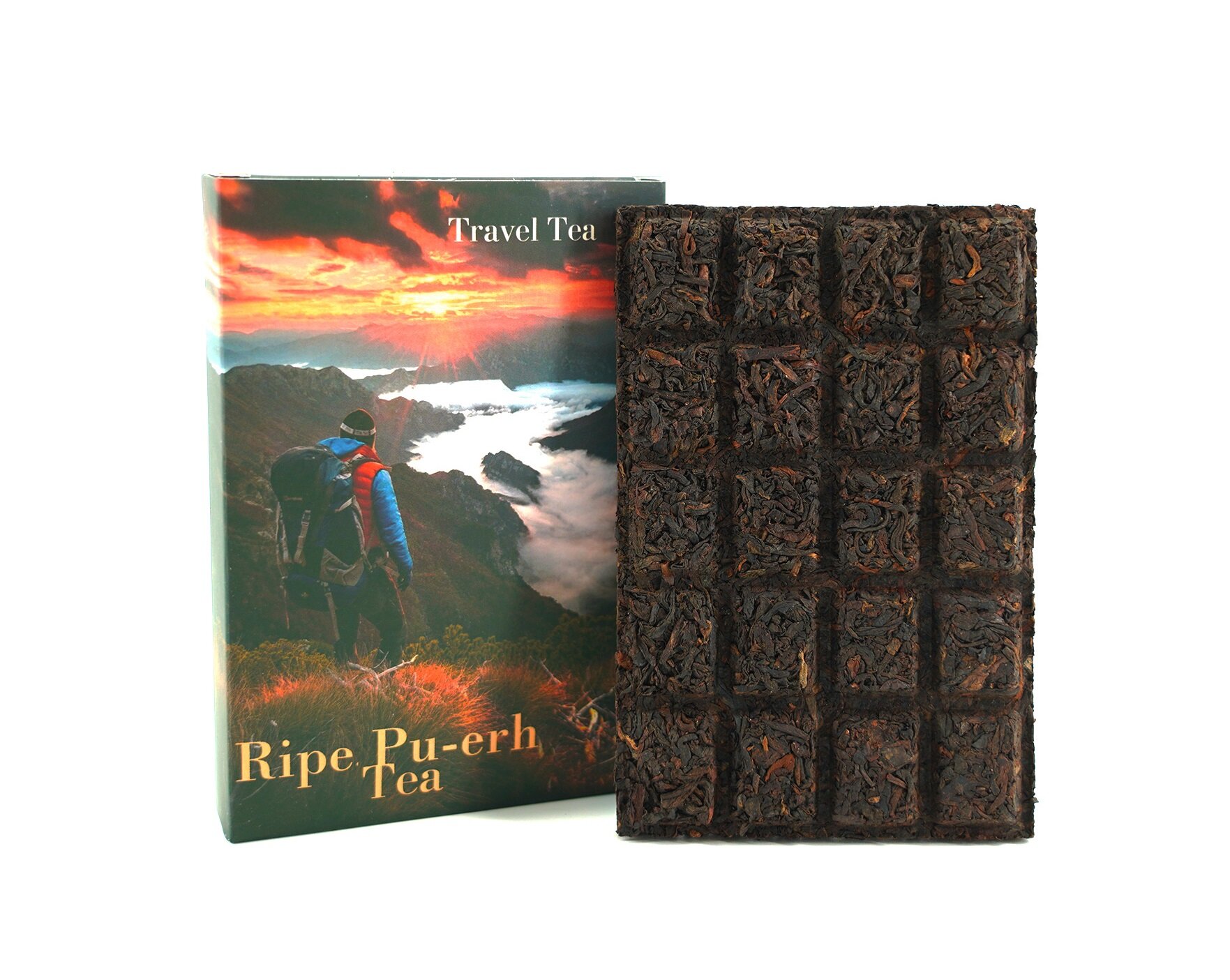 Шу пуэр Travel tea "Ripe puerh tea", 70 г - фотография № 1