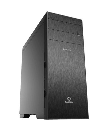 GameMax Корпус GameMax GameMax Silent MAX M903X без БП (Midi Tower, ATX, 2*USB2.0;2*USB3.0, CR,шторка, ультра тихий)