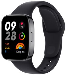 Умные часы Xiaomi Redmi Watch 3 Active, чёрный