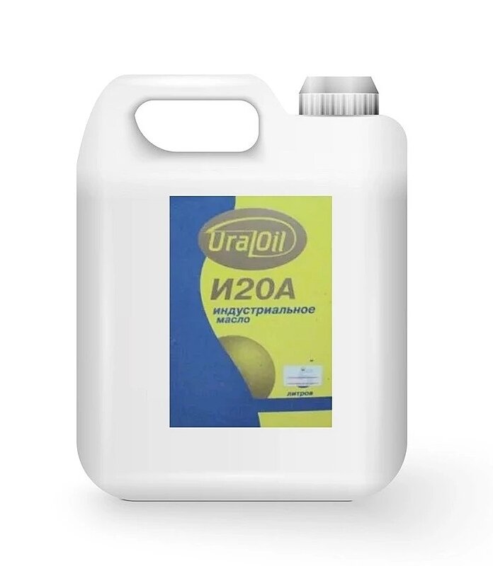 фото Масло веретенное UralOil И-20А 10 л мин.