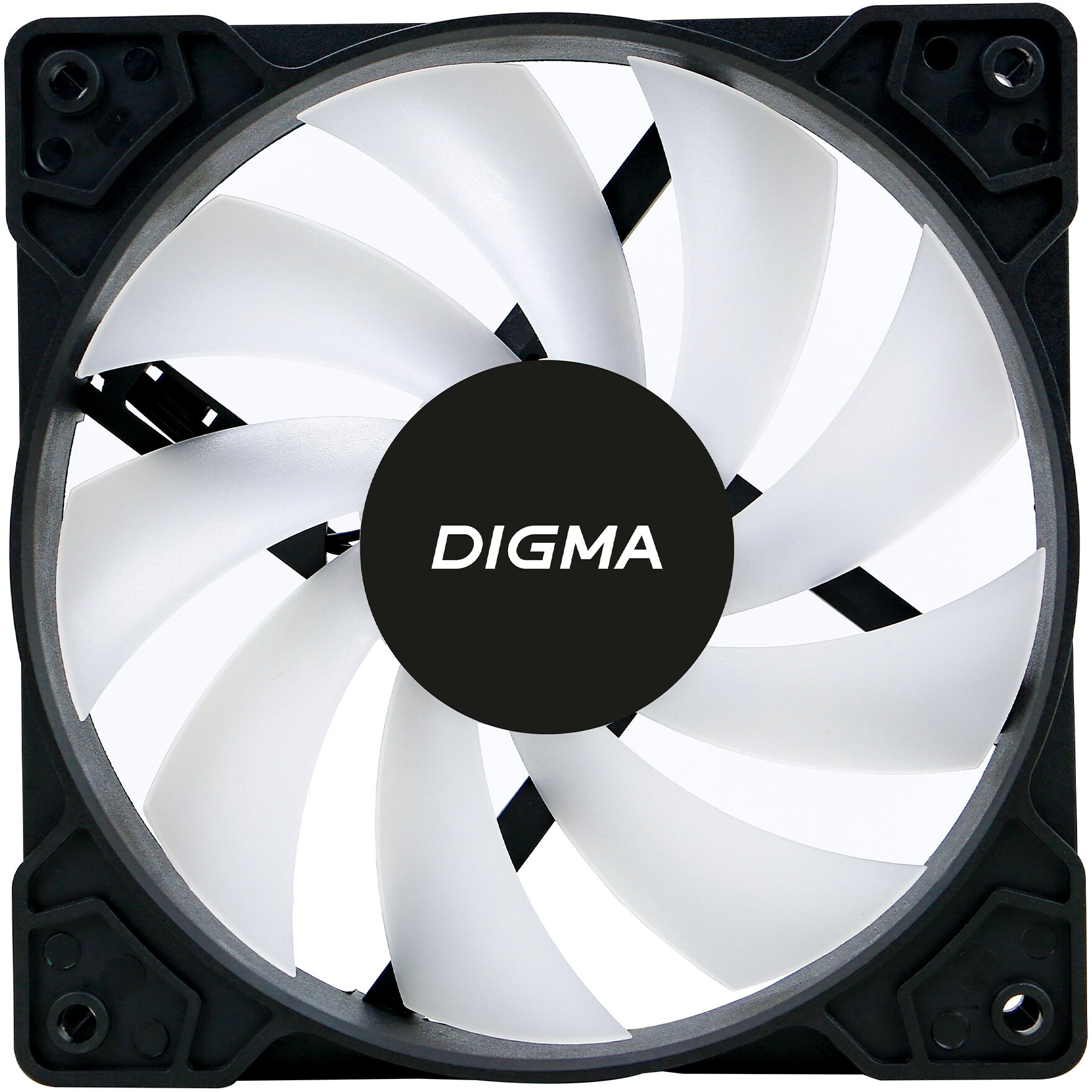 Вентилятор Digma DFAN-FRGB1 размер 120x120x25мм