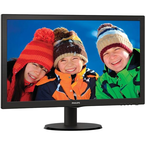 21.5" Монитор Philips 223V5LSB2, 1920x1080, 76 Гц, TN, черный