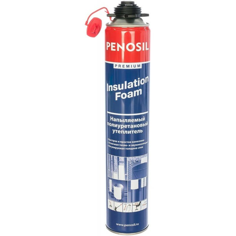 Утеплитель напыляемый PENOSIL Premium Insulation Foam 890мл