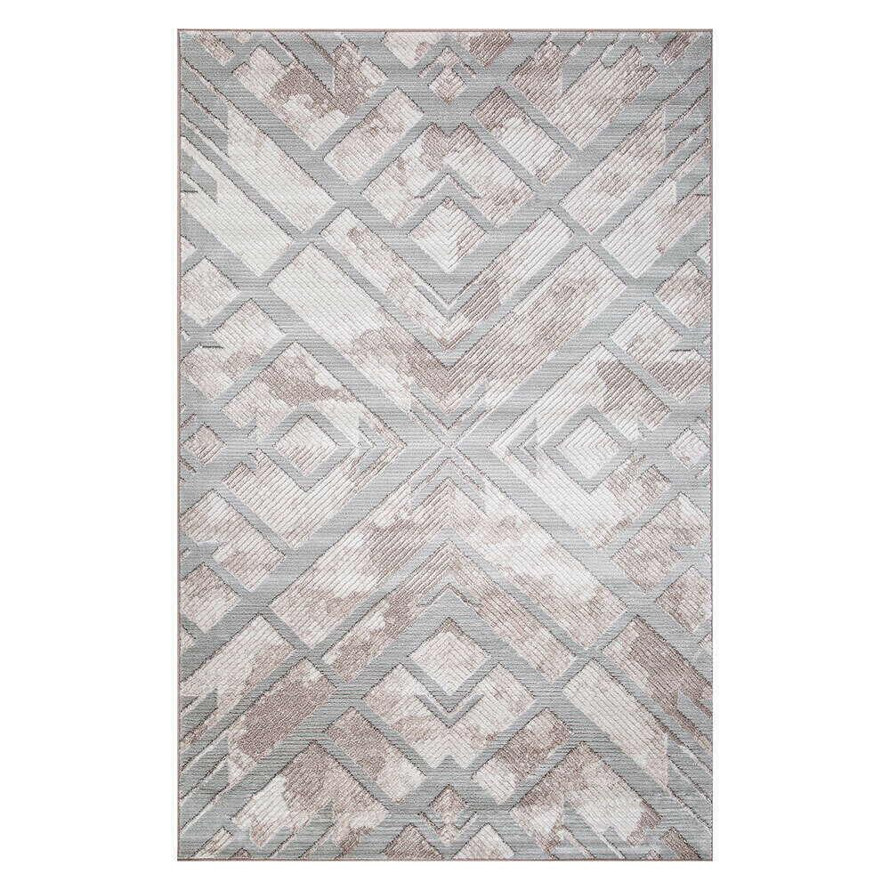 фото Ковер 0,8х1,5 м прямоугольный Miranda D946 бежевый