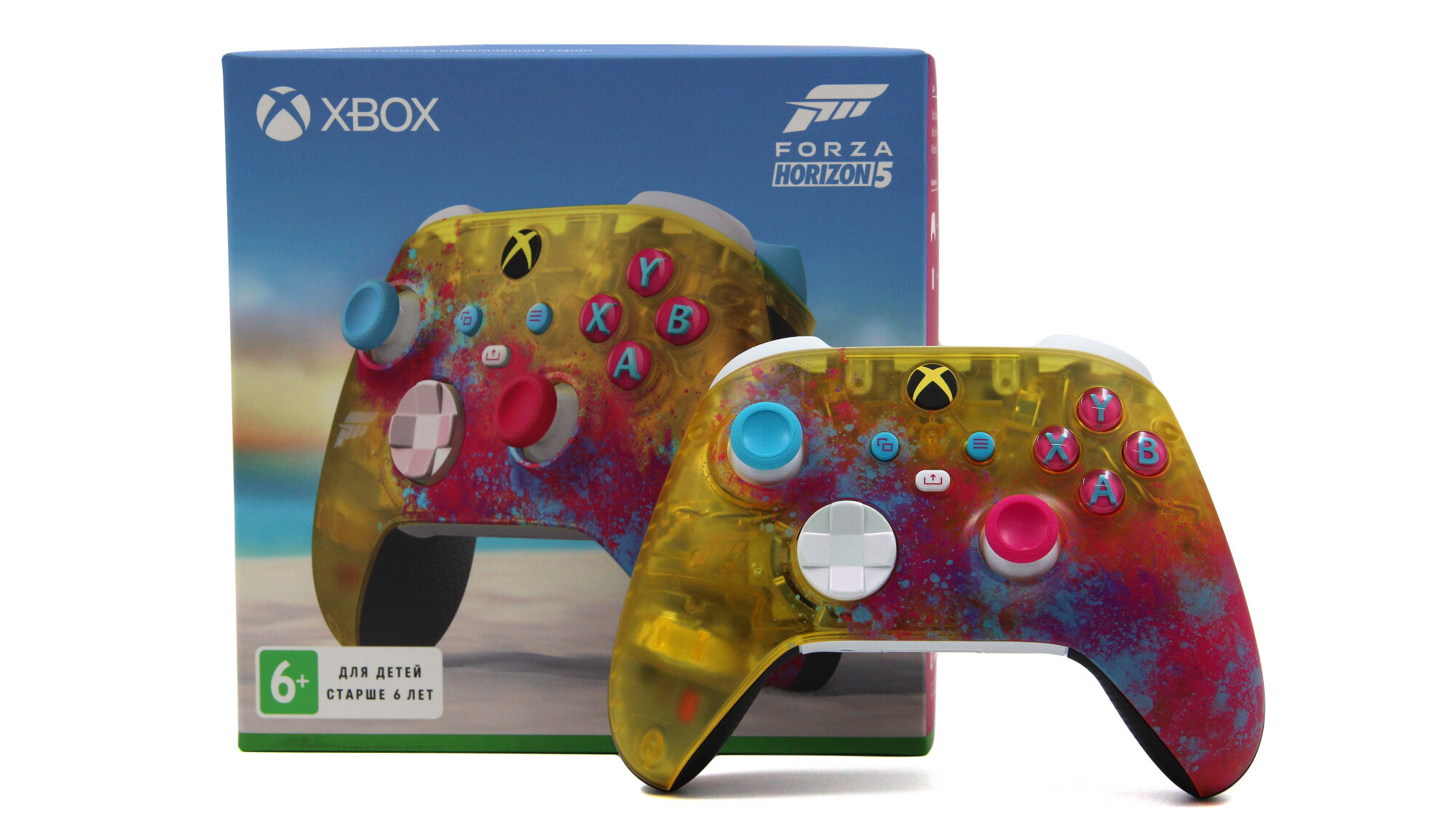Геймпад Microsoft Xbox Wireless Controller Forza Horizon 5 В Коробке (Model 1914)