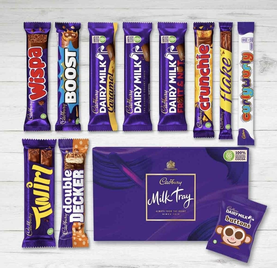 Набор шоколада CADBURY HAPPY BIRTHDAY SELECTION BOX, 12шт - фотография № 4