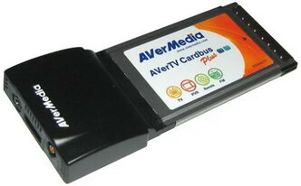 TV-тюнер AVerMedia Technologies AverTV CardBus Plus