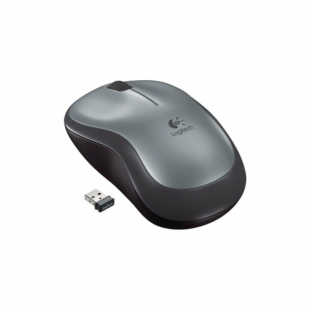 Logitech M185, Swift серебристый (910-002238)