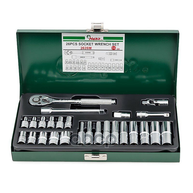 фото Набор Инструментов На 1/4 Hans Tools арт. 2626M