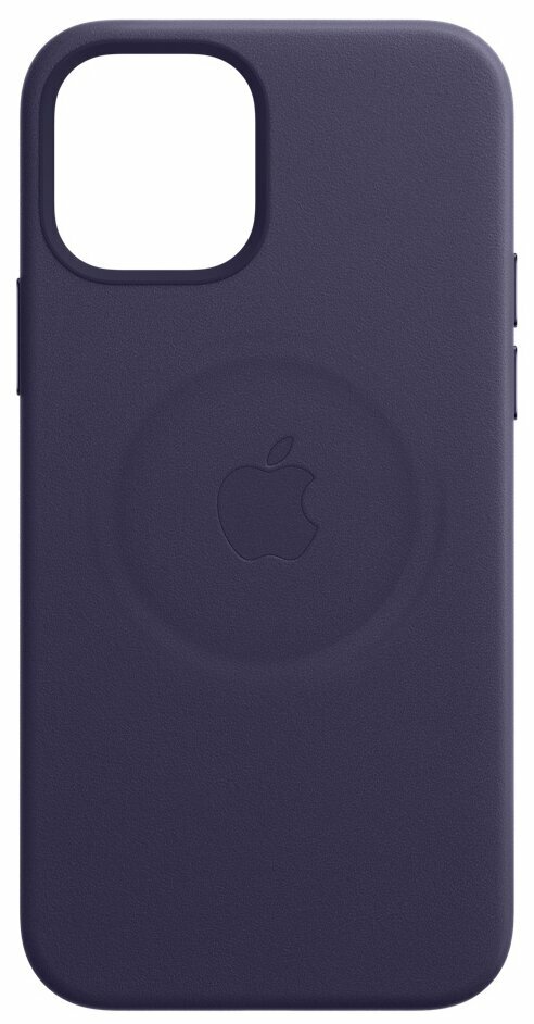 Чехол для Apple iPhone 12 mini Leather Case with MagSafe Deep Violet MJYQ3ZE/A