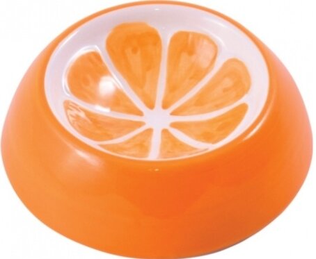 Миска керамическая для грызунов Апельсин 10мл