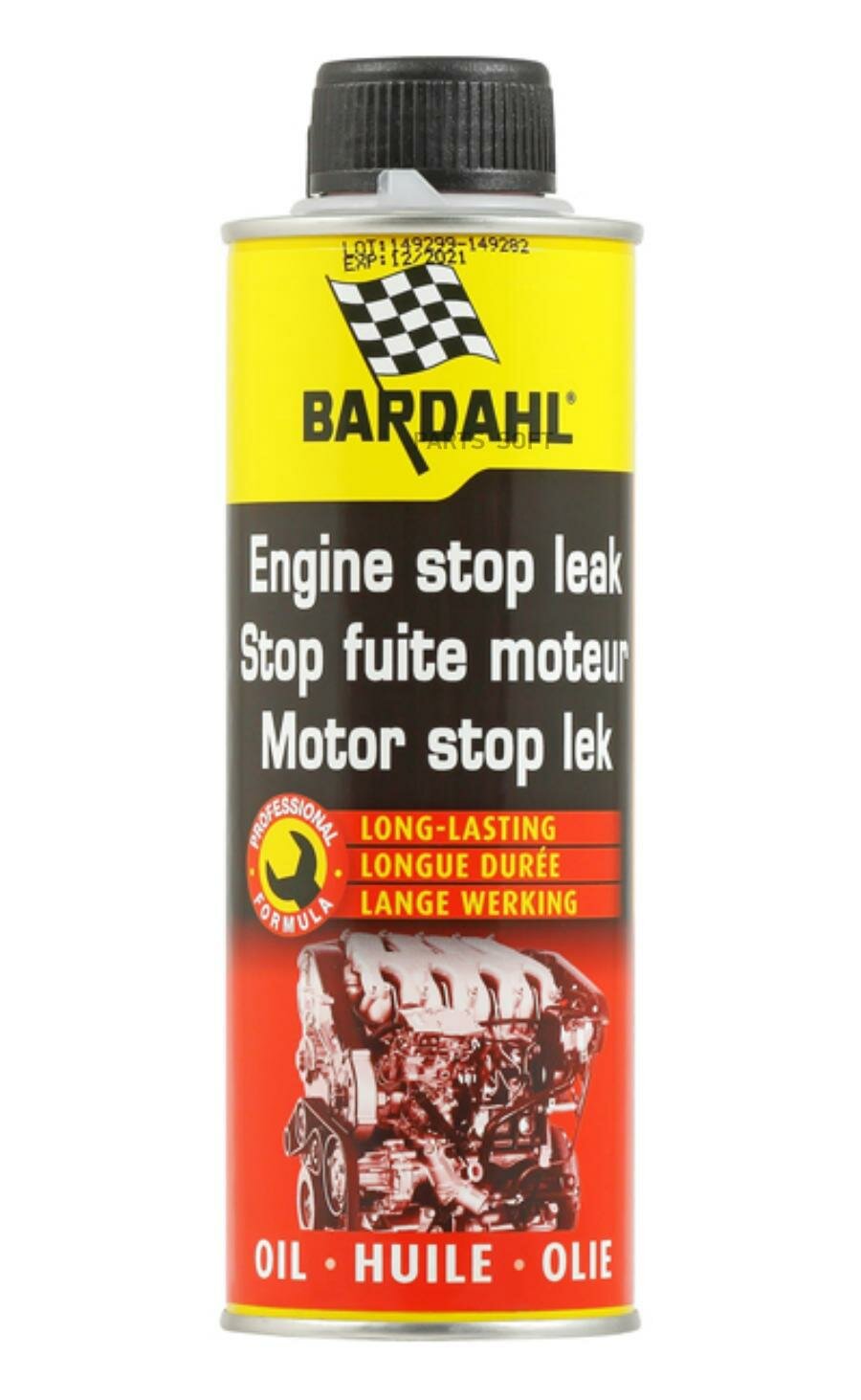 BARDAHL 1107B ENGINE STOP LEAK присадка в моторное масло 04л BARDAHL