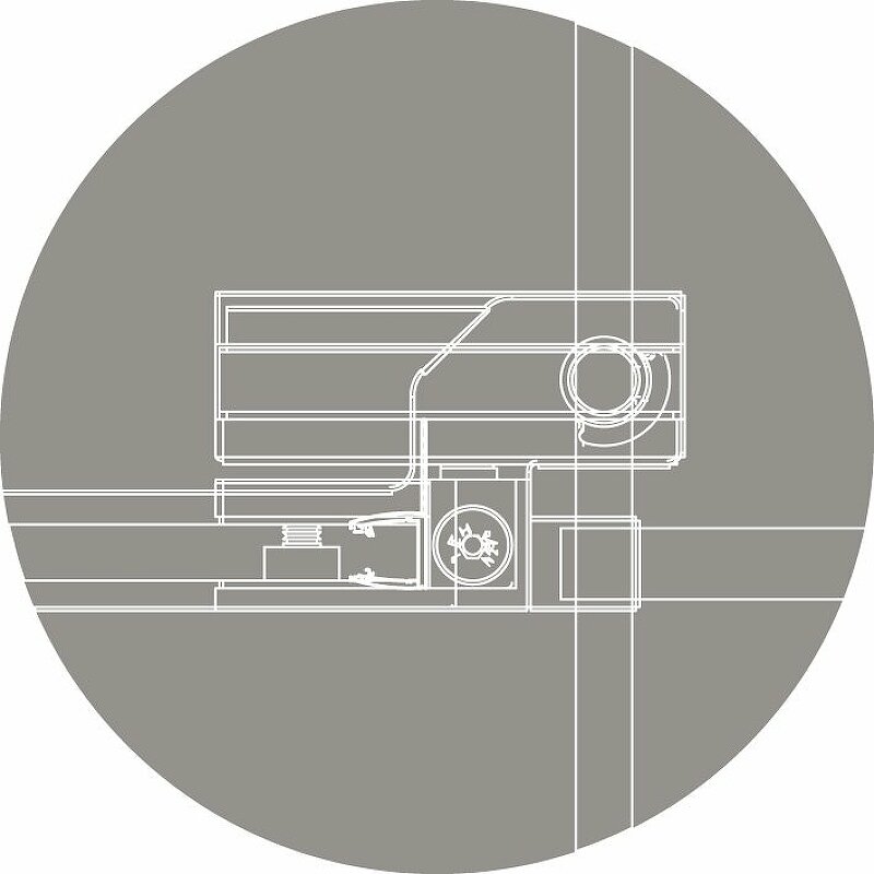 Душевая дверь в нишу CEZARES SLIDER-B-1-90/100-GRIGIO-Cr - фото №4