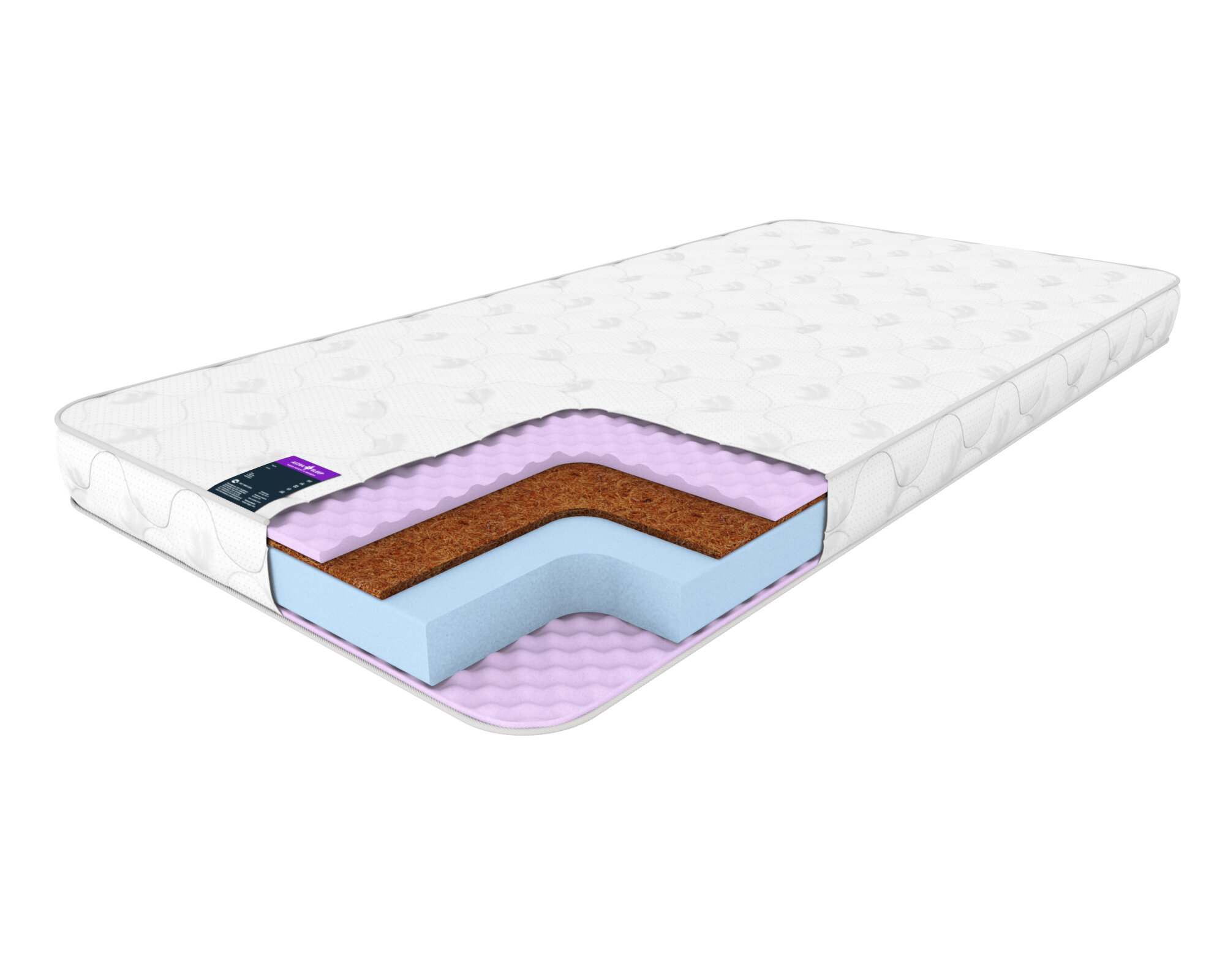 Беспружинный матрас Astra Sleep Everynight Relax 75х190 см