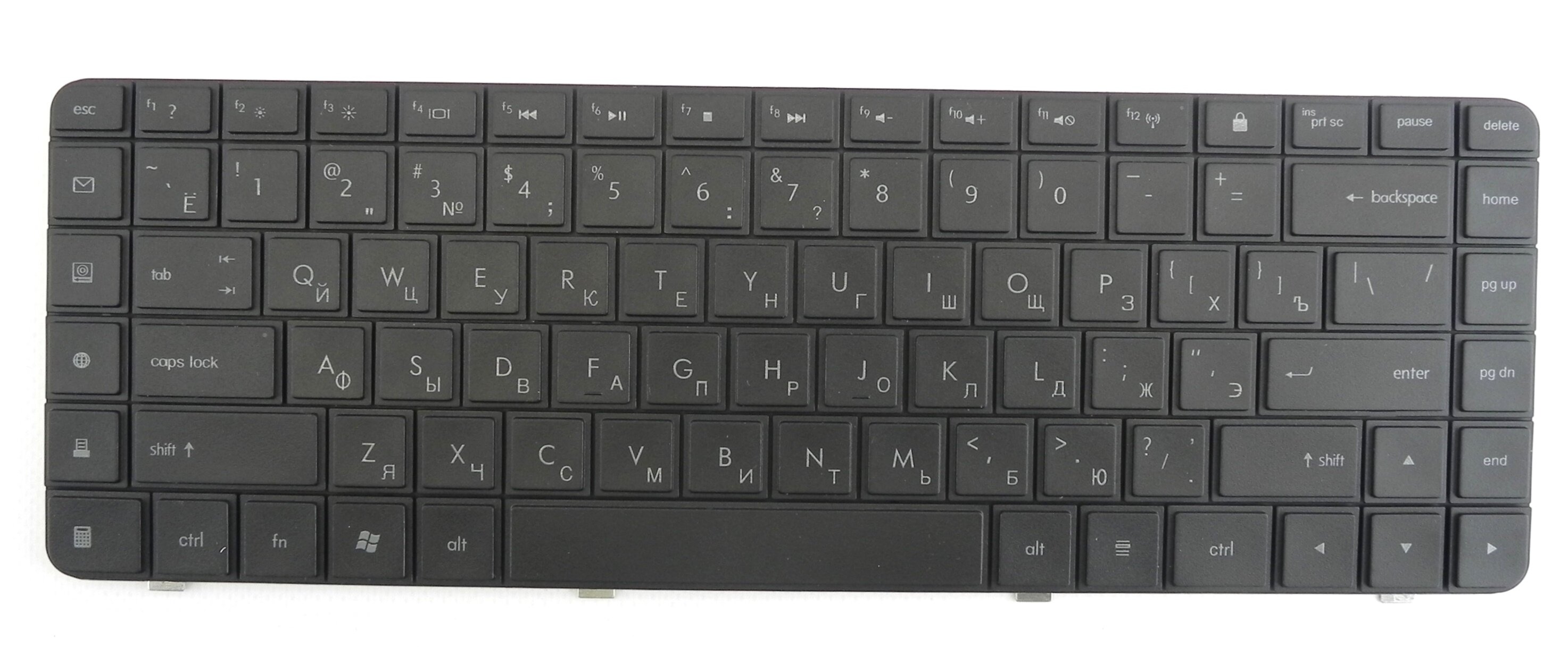Новая Клавиатура для HP G56, G62, Compaq Presario CQ56, CQ62, черная RU