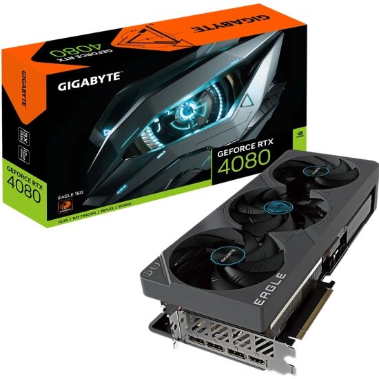 Видеокарта GIGABYTE GeForce RTX 4080 EAGLE 16G