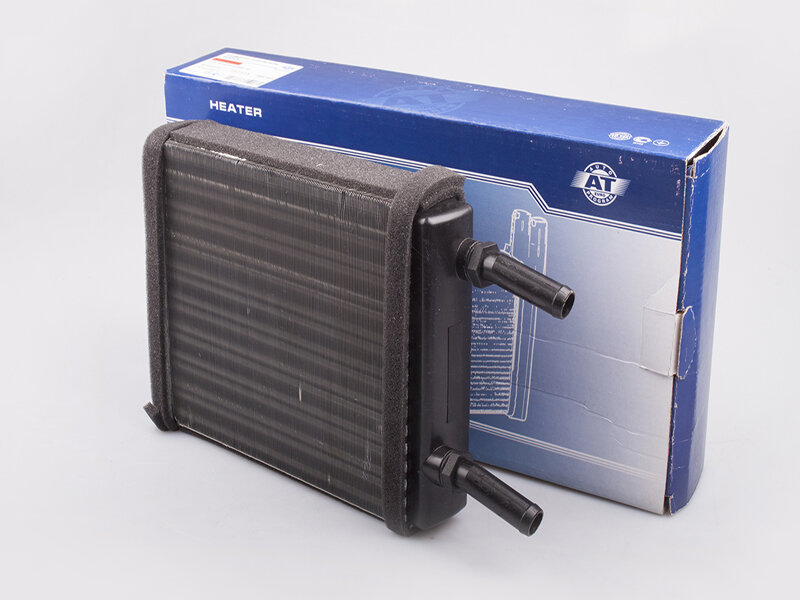 Радиатор отопителя AT, арт. AT 1060-024RA, для ГАЗ 2410/3102/31029/3110/31105/VOLGA 94-03 16mm