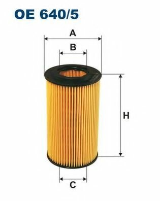 Фильтр масляный W202 / 210 C / E220 / 270 CDI(OX153D3) FILTRON OE 640/5