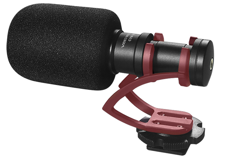 Микрофон накамерный Comica CVM-VM10II R красный
