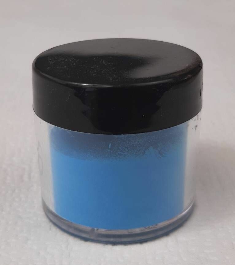 Пудра акриловая №056, ярко-синий цвет, 30 гр, 1 шт