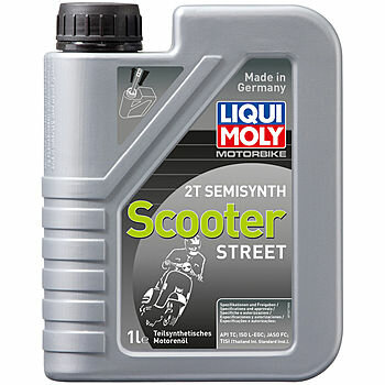 3983-1621 LiquiMoly Полусинтетическое моторное масло для скутеров Motorbike 2T Semisynth Scooter L-EGD - 1 л