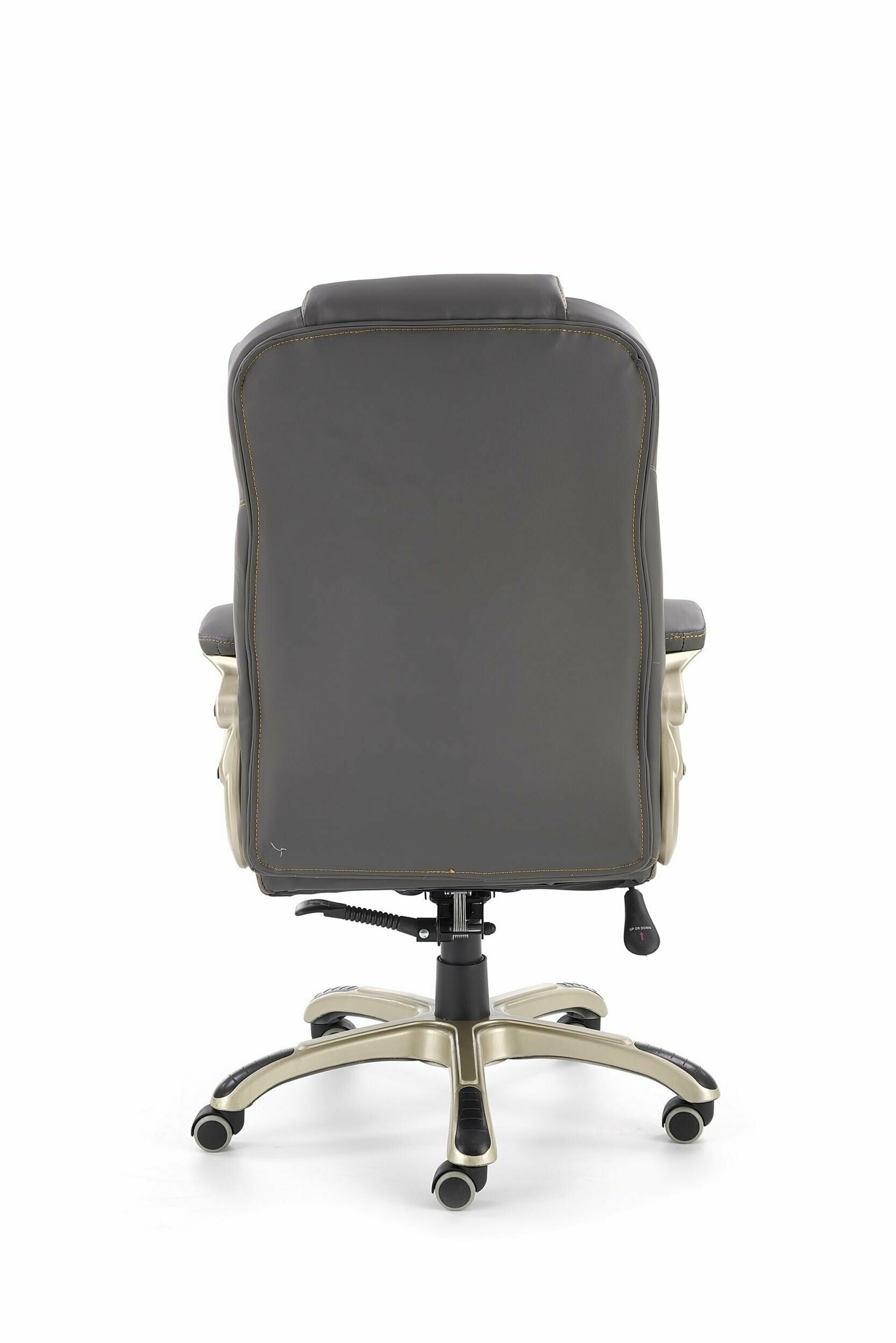 Кресло компьютерное Halmar DESMOND (серый) - фотография № 5
