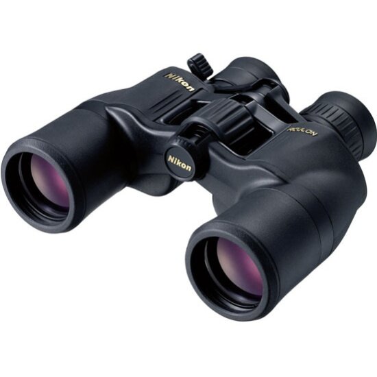 Бинокль Nikon Aculon A211 8-18x42 черный