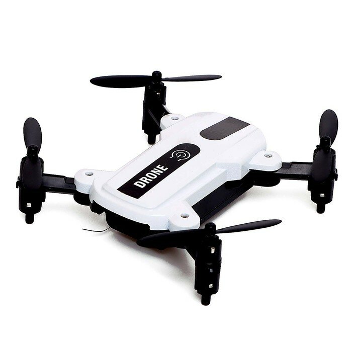 Квадрокоптер FLASH DRONE камера 480P Wi-Fi с сумкой цвет белый