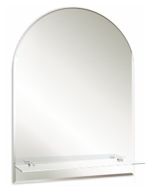 фото Зеркало Арка 39*58мм с полкой