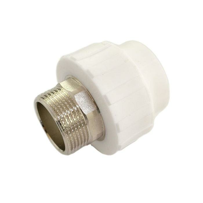 фото Муфта MeerPlast, 20 мм x 1/2" , наружная резьба