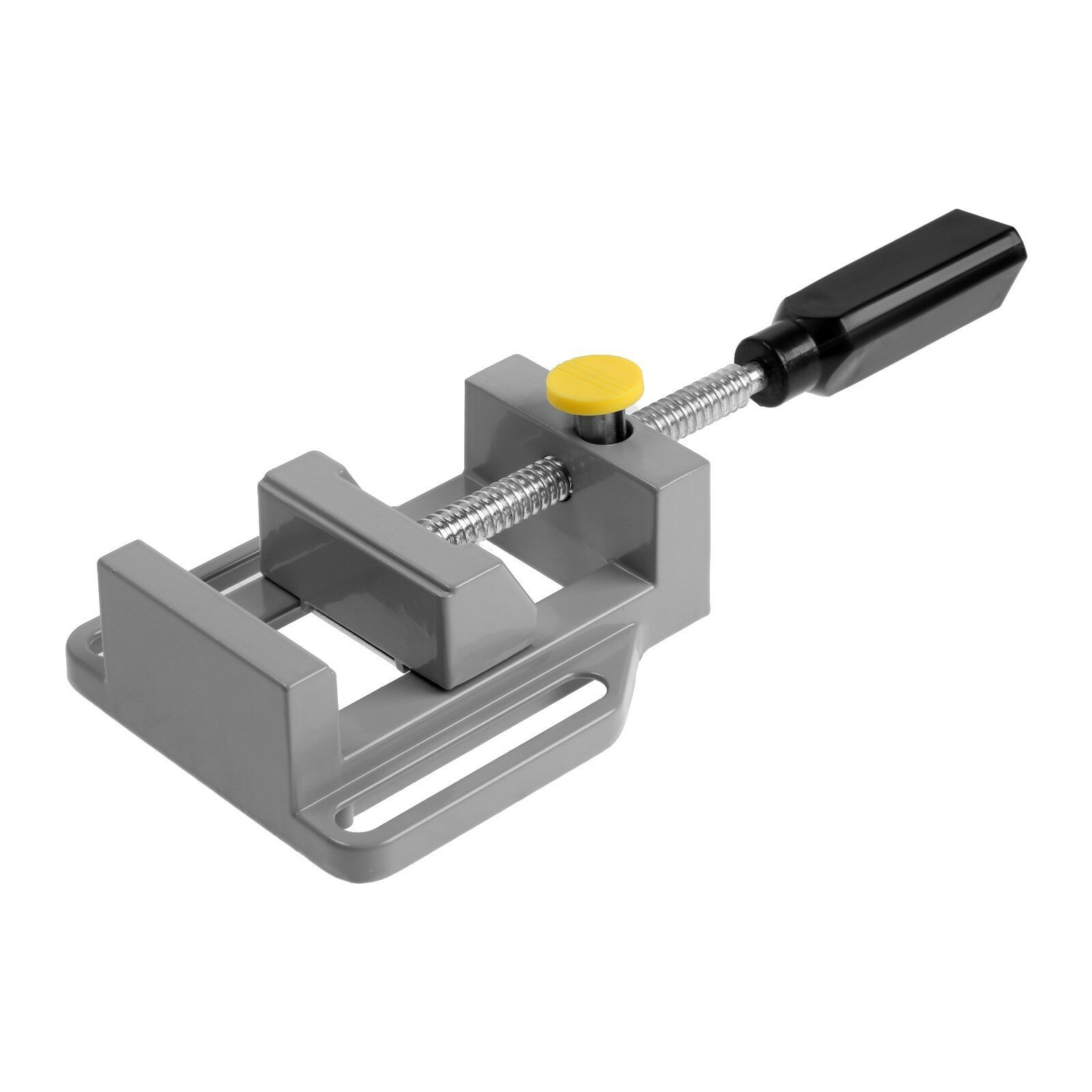 фото Мини-тиски алюминиевые тундра, станочные, 70 мм