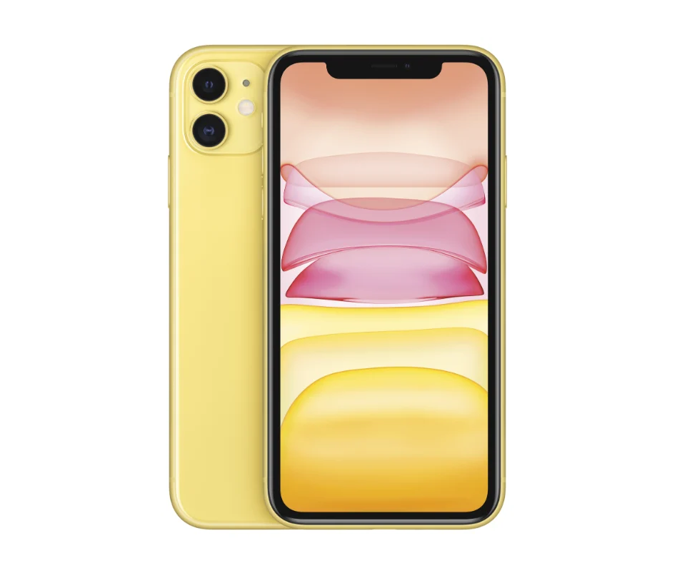 Мобильный телефон Apple iPhone 11 128Gb Yellow/Желтый (MHDL3)