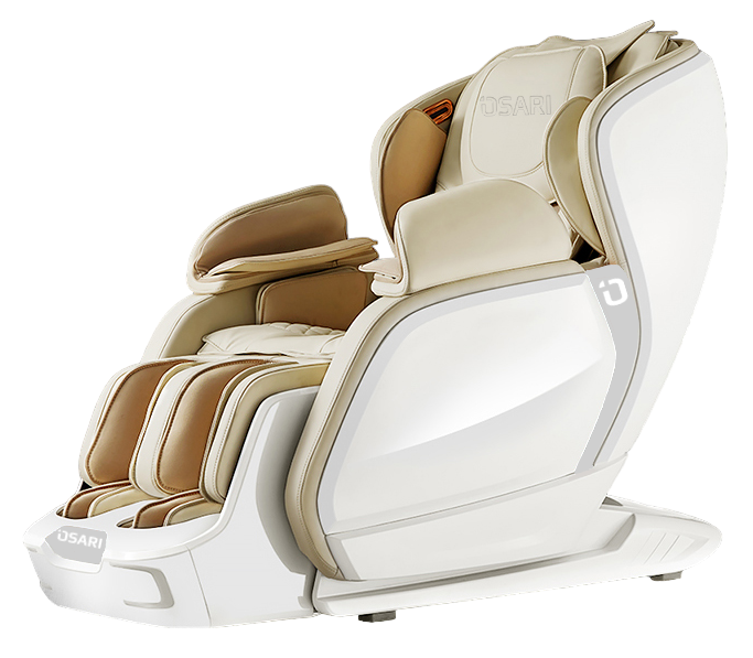 Массажное кресло OSARI GALAXY цвет Белый,бежевый - фотография № 2